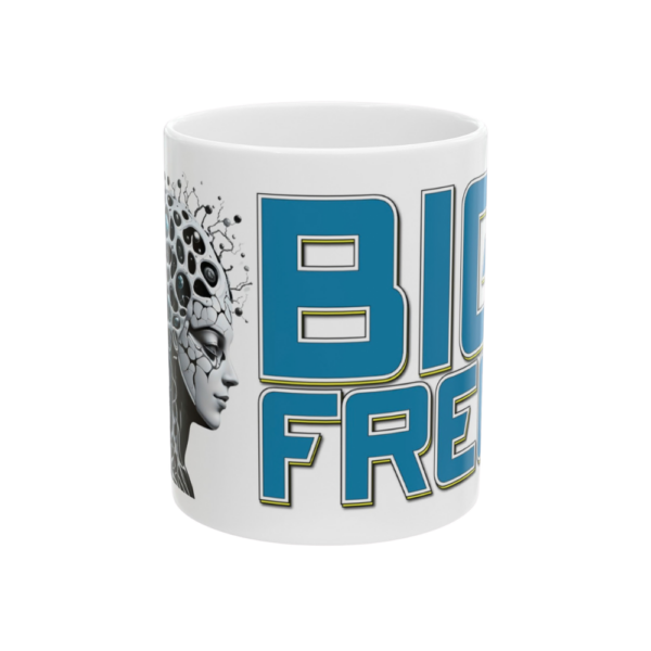 BIGFREQ Ceramic Mug, (11oz, 15oz)