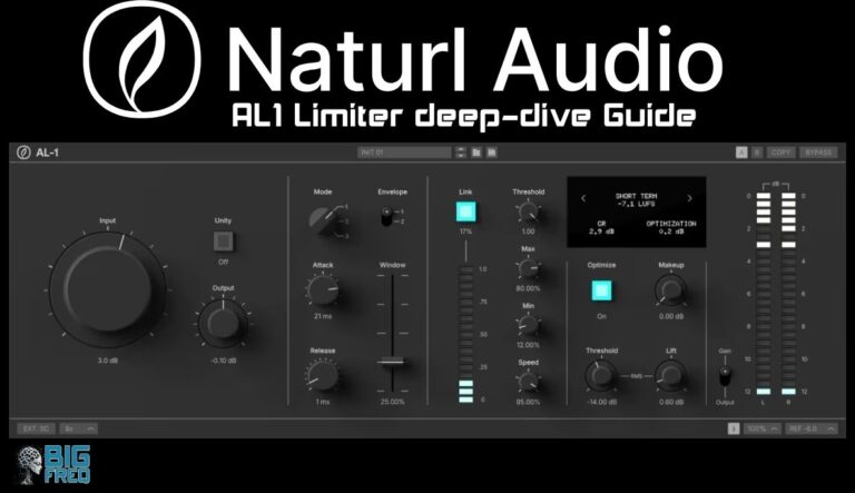 Naturl Audio AL1 Limiter deep-dive Guide